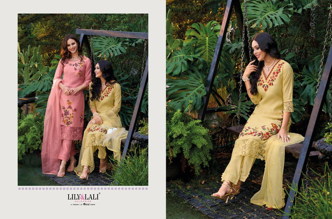 Manyata By Lily And Lali Kurti With Bottom Dupatta Wholesale Market In Surat With Price